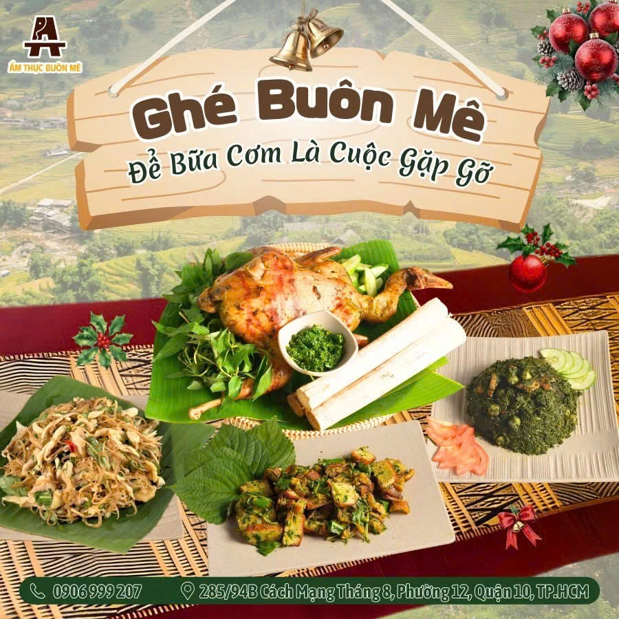 Bàn tiệc lẩu Tây Nguyên với gia vị núi rừng — trải nghiệm ẩm thực Buôn Ma Thuột ở Sài Gòn